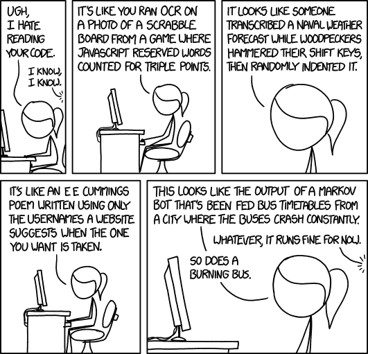 Code Quality 2 by xkcd